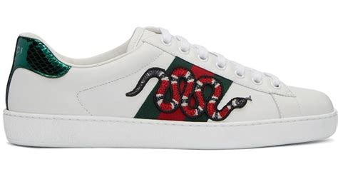 gucci mens snake trainers|gucci trainers men's cheap.